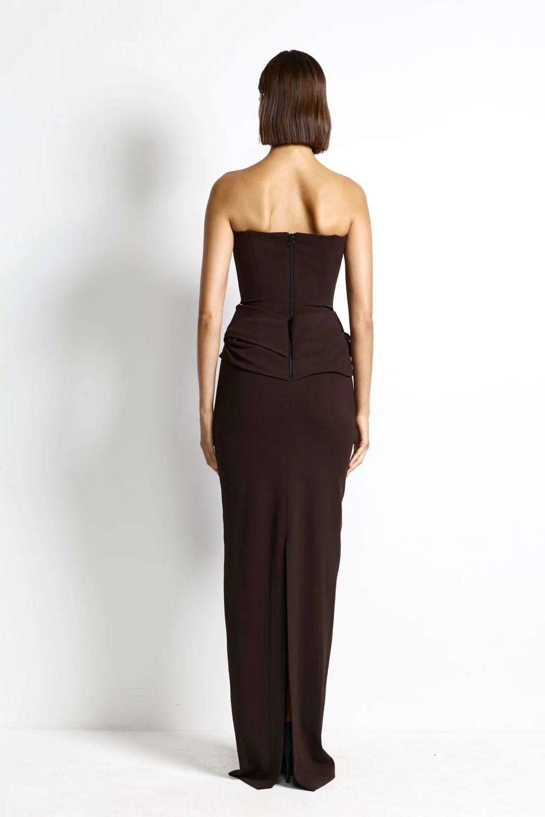 Allegra Gown | Coffee
