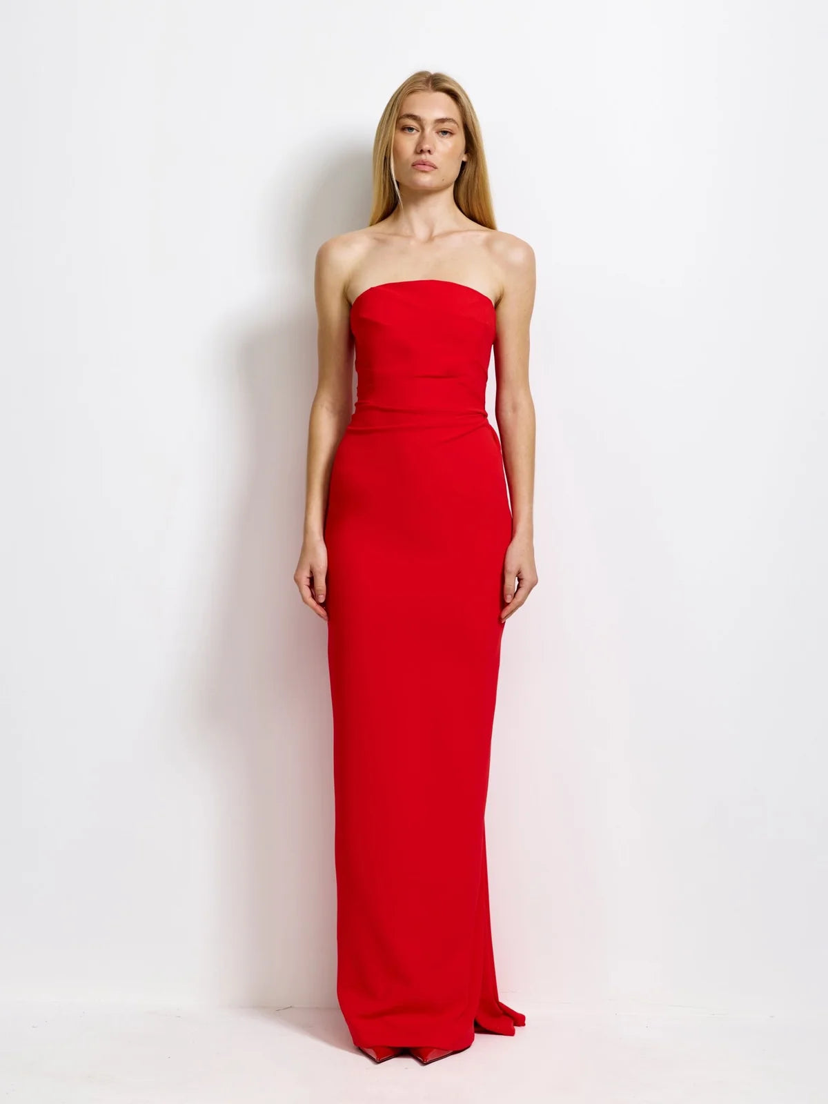 Alva Gown | Cherry Red