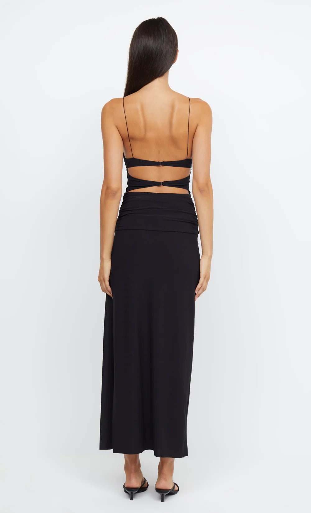 MONTANA TWIST MAXI DRESS | BLACK