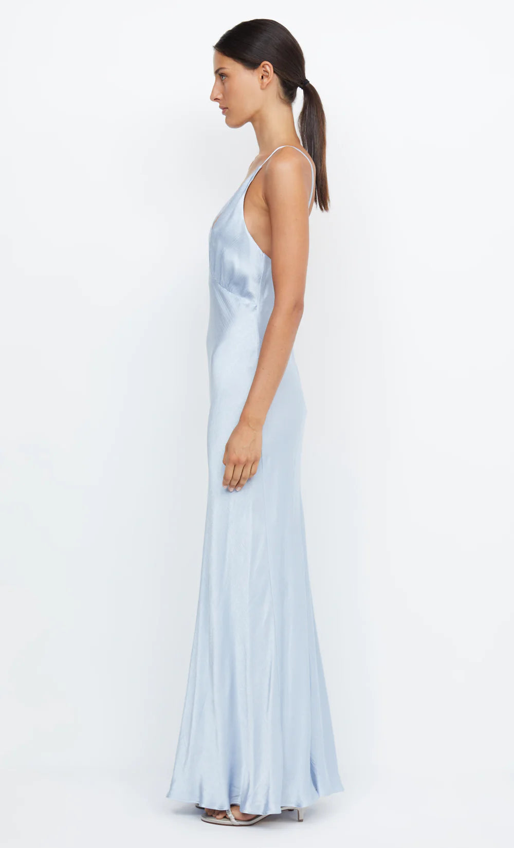 MOON DANCE V MAXI DRESS | BLUE