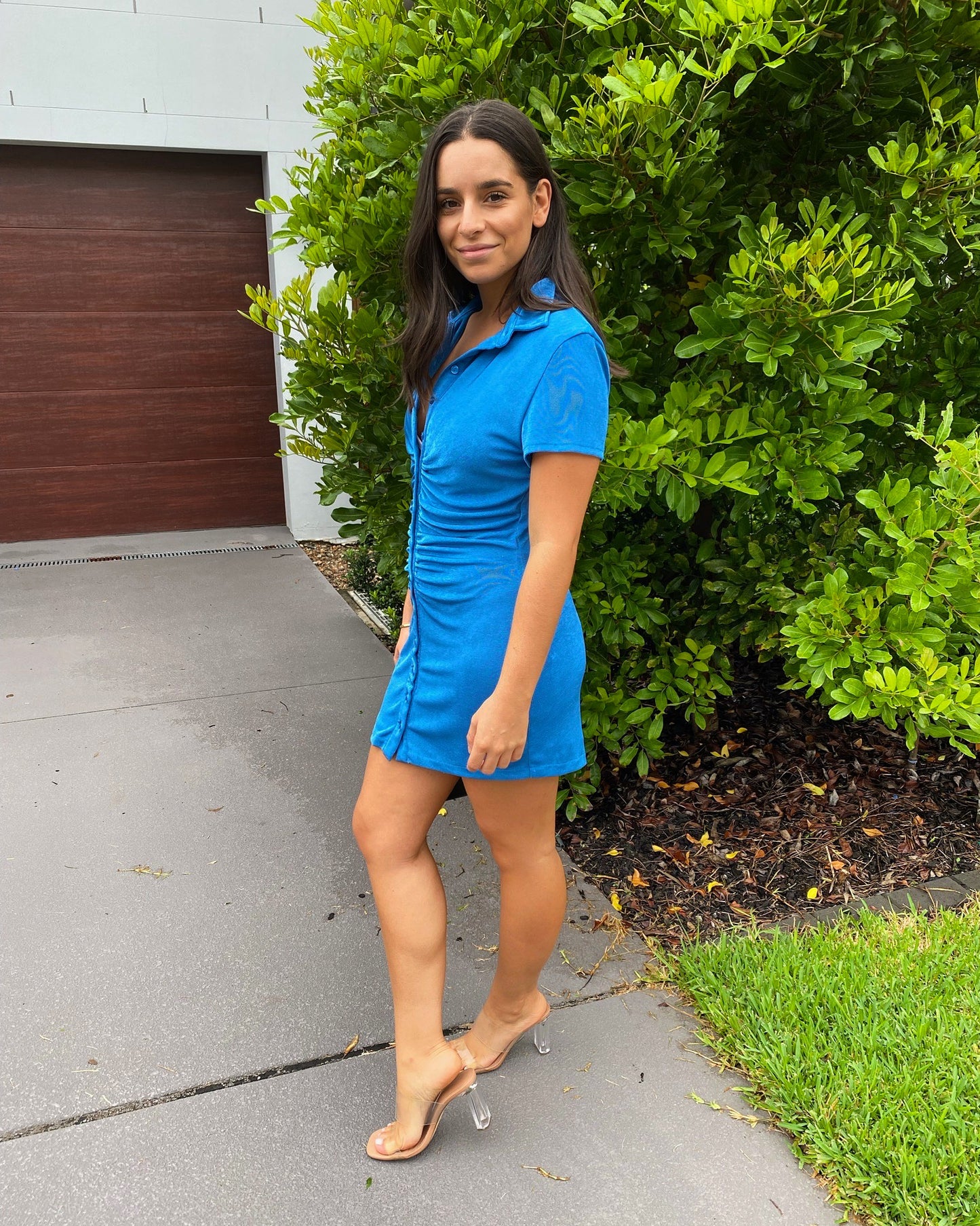 ALEXA MINI DRESS | BLUE