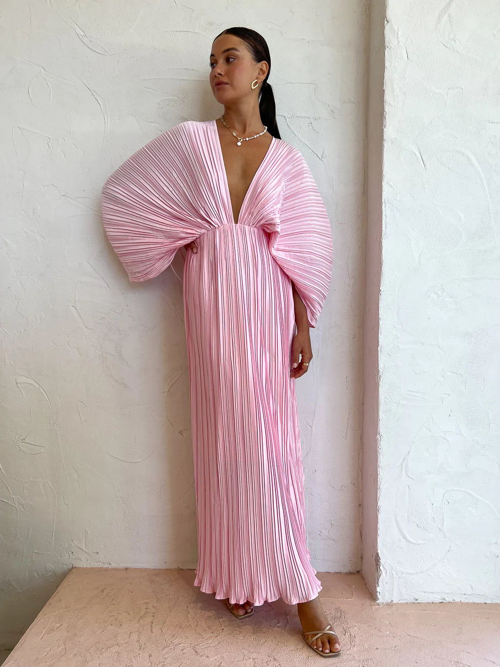 GIANNA DRESS | DUSTY ROSE