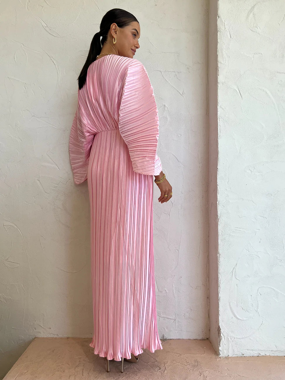 GIANNA DRESS | DUSTY ROSE
